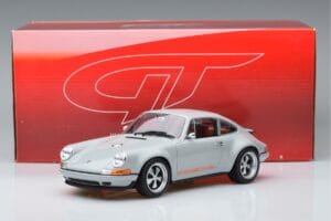 Porsche 911 964 Singer Pilkas GT Spirit 1:18 GT088 Derva - nuotrauka 6 iš 6