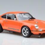 Porsche 911 964 Singer Oranžinis Specialusis Leidimas GT Spirit 1:18 ZM049 Derva - image 4 of 6