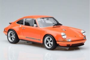 Porsche 911 964 Singer Oranžinis Specialusis Leidimas GT Spirit 1:18 ZM049 Derva - nuotrauka 4 iš 6