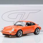 Porsche 911 964 Singer Oranžinis Specialusis Leidimas GT Spirit 1:18 ZM049 Derva - image 6 of 6