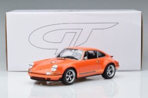 Porsche 911 964 Singer Oranžinis Specialusis Leidimas GT Spirit 1:18 ZM049 Derva - nuotrauka 6 iš 6