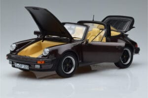 Porsche 911 964 Turbo Targa Ruda Norev 1:18 187665 Metalas - nuotrauka 2 iš 8