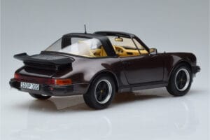 Porsche 911 964 Turbo Targa Ruda Norev 1:18 187665 Metalas - nuotrauka 3 iš 8