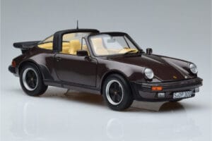 Porsche 911 964 Turbo Targa Ruda Norev 1:18 187665 Metalas - nuotrauka 6 iš 8
