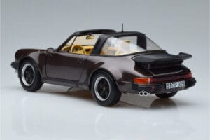 Porsche 911 964 Turbo Targa Ruda Norev 1:18 187665 Metalas - nuotrauka 7 iš 8