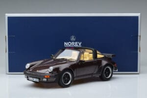 Porsche 911 964 Turbo Targa Ruda Norev 1:18 187665 Metalas - nuotrauka 8 iš 8