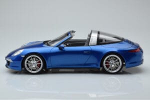 Porsche 911 991 4S Targa Mėlynas GT Spirit 1:18 GT037 Derva - nuotrauka 3 iš 5