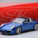 Porsche 911 991 4S Targa Mėlynas GT Spirit 1:18 - image 5 of 5