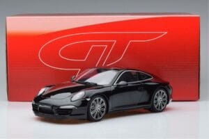 Porsche 911 991 Carrera 4 Black Edition GT Spirit 1:18 GT114 Derva - nuotrauka 6 iš 6