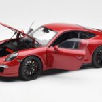 Porsche 911 991 Carrera GTS Carmine Raudonas Schuco 1:18 - image 2 of 8