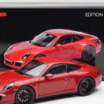 Porsche 911 991 Carrera GTS Carmine Raudonas Schuco 1:18 - image 8 of 8