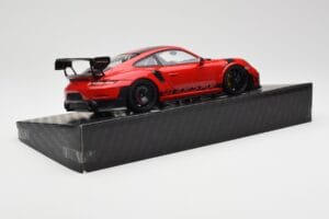 Porsche 911 GT2 RS 991 MR Manthey Racing Nordschleife Record Minichamps 1:18 MR-911-GT2RS-1803 Metalas - nuotrauka 3 iš 6