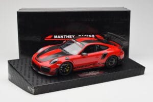 Porsche 911 GT2 RS 991 MR Manthey Racing Nordschleife Record Minichamps 1:18 MR-911-GT2RS-1803 Metalas - nuotrauka 6 iš 6