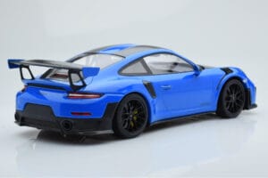 Porsche 911 GT2 RS 991.2 Weissach Package Mėlynas Juodi Magnio Ratai Minichamps 1:18 153068316 Metalas - nuotrauka 2 iš 6