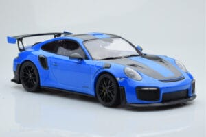 Porsche 911 GT2 RS 991.2 Weissach Package Mėlynas Juodi Magnio Ratai Minichamps 1:18 153068316 Metalas - nuotrauka 4 iš 6