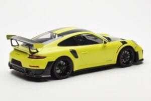 Porsche 911 991.2 GT2 RS Šviesiai Žalias Su Juodais Magnio Ratais Minichamps 1:18 155068300 Metalas - nuotrauka 2 iš 6