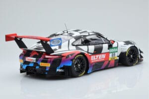 Porsche 911 GT3 R Iron Force by Ring Police #69 J. van Slooten / L. Luhr ADAC GT Masters 2018 Minichamps 1:18 153186969 Metal - nuotrauka 2 iš 5
