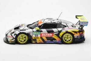 Porsche 911 991.2 GT3 R #69 Team Iron Force Racing Ring Police L. Luhr / M. Holzer ADAC GT Masters 2019 Minichamps 1:18 15319 - nuotrauka 3 iš 6
