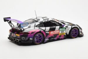Porsche 911 991.2 GT3 R #69 Team Iron Force Racing Ring Police L. Luhr / J. Slooten ADAC GT Masters 2019 Minichamps 1:18 1531 - nuotrauka 5 iš 6