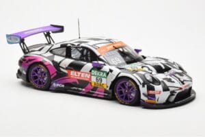 Porsche 911 991.2 GT3 R #69 Team Iron Force Racing Ring Police L. Luhr / J. Slooten ADAC GT Masters 2019 Minichamps 1:18 1531 - nuotrauka 6 iš 6