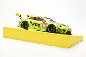 Porsche 911 991.2 GT3 R #1 Manthey Racing 24 Hours Nurburgring 2022 Minichamps 1:18 MG-M-911-24H-22-1801 Metalas - nuotrauka 4 iš 6