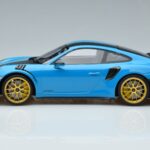 Porsche 911 991.2 GT3 RS Weissach Package Miami Mėlynas Auksiniai Ratai Minichamps 1:18 153068310 Metalas - image 3 of 6