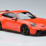 Porsche 911 992 GT3 Oranžinis Norev 1:18 187300 Metalas - image 5 of 7