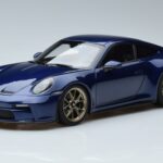 Porsche 911 992 GT3 Touring Package Mėlynas Metalinis Norev 1:18 187302 Metalas