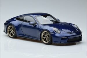Porsche 911 992 GT3 Touring Package Mėlynas Metalinis Norev 1:18 187302 Metalas - nuotrauka 5 iš 7