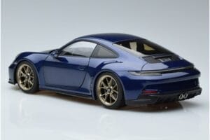 Porsche 911 992 GT3 Touring Package Mėlynas Metalinis Norev 1:18 187302 Metalas - nuotrauka 6 iš 7