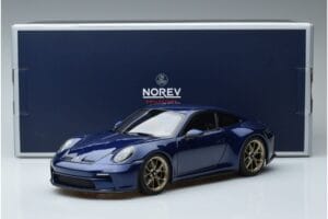 Porsche 911 992 GT3 Touring Package Mėlynas Metalinis Norev 1:18 187302 Metalas - nuotrauka 7 iš 7