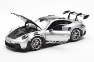 Porsche 911 992 GT3 Weissach Pack GT Sidabrinė Metallic Norev 1:18 187366 Metalas - nuotrauka 2 iš 8
