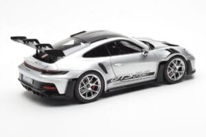 Porsche 911 992 GT3 Weissach Pack GT Sidabrinė Metallic Norev 1:18 187366 Metalas - nuotrauka 3 iš 8