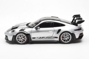 Porsche 911 992 GT3 Weissach Pack GT Sidabrinė Metallic Norev 1:18 187366 Metalas - nuotrauka 4 iš 8