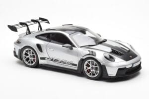 Porsche 911 992 GT3 Weissach Pack GT Sidabrinė Metallic Norev 1:18 187366 Metalas - nuotrauka 6 iš 8