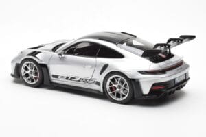 Porsche 911 992 GT3 Weissach Pack GT Sidabrinė Metallic Norev 1:18 187366 Metalas - nuotrauka 7 iš 8