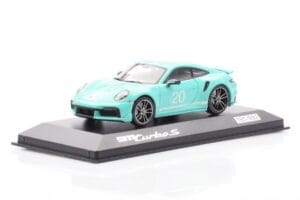 Porsche 911 992 Turbo S Mint Žalias Minichamps 1:43 WAP0209070N003 Metalas - nuotrauka 2 iš 4