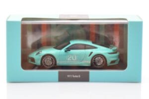Porsche 911 992 Turbo S Mint Žalias Minichamps 1:43 WAP0209070N003 Metalas - nuotrauka 4 iš 4