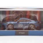 Porsche 911 992 Turbo S Oslo Mėlynas Minichamps 1:43 - image 4 of 4