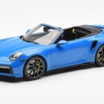 Porsche 911 992 Turbo S Shark Mėlynas GT Spirit 1:18