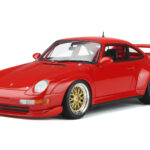 Porsche 911 993 Carrera 3.8 RSR Raudonas GT Spirit 1:18