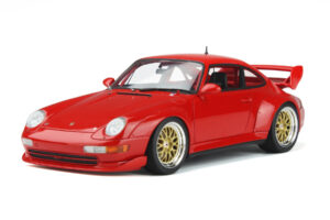 Porsche 911 993 Carrera 3.8 RSR Raudonas GT Spirit 1:18