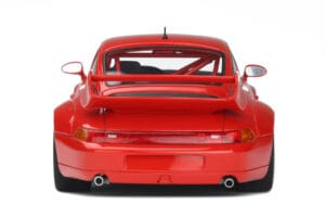 Porsche 911 993 Carrera 3.8 RSR Raudonas GT Spirit 1:18 GT366 Derva - nuotrauka 5 iš 5