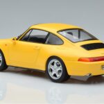 Porsche 911 993 Carrera Geltonas Norev 1:18 187596 Metalas - image 5 of 6