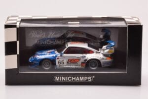 Porsche 911 993 GT2 #65 Roock Racing 24 Hours of Le Mans 1998 Minichamps 1:43 430986765 Metalas - nuotrauka 4 iš 4