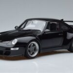 Porsche 911 993 Gunther Werks 400R Juodas GT Spirit 1:18 KJ028 Derva