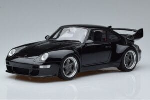 Porsche 911 993 Gunther Werks 400R Juodas GT Spirit 1:18 KJ028 Derva