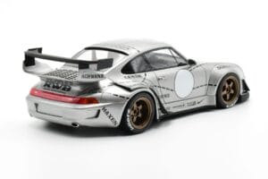 Porsche 911 993 RWB Sidabrinis Phantom Asia Edition GT Spirit 1:18 CLDC017 Derva - nuotrauka 2 iš 6