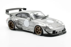 Porsche 911 993 RWB Sidabrinis Phantom Asia Edition GT Spirit 1:18 CLDC017 Derva - nuotrauka 4 iš 6