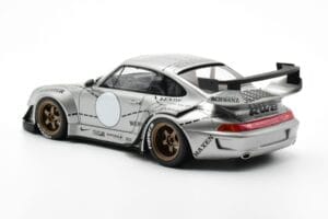 Porsche 911 993 RWB Sidabrinis Phantom Asia Edition GT Spirit 1:18 CLDC017 Derva - nuotrauka 5 iš 6
